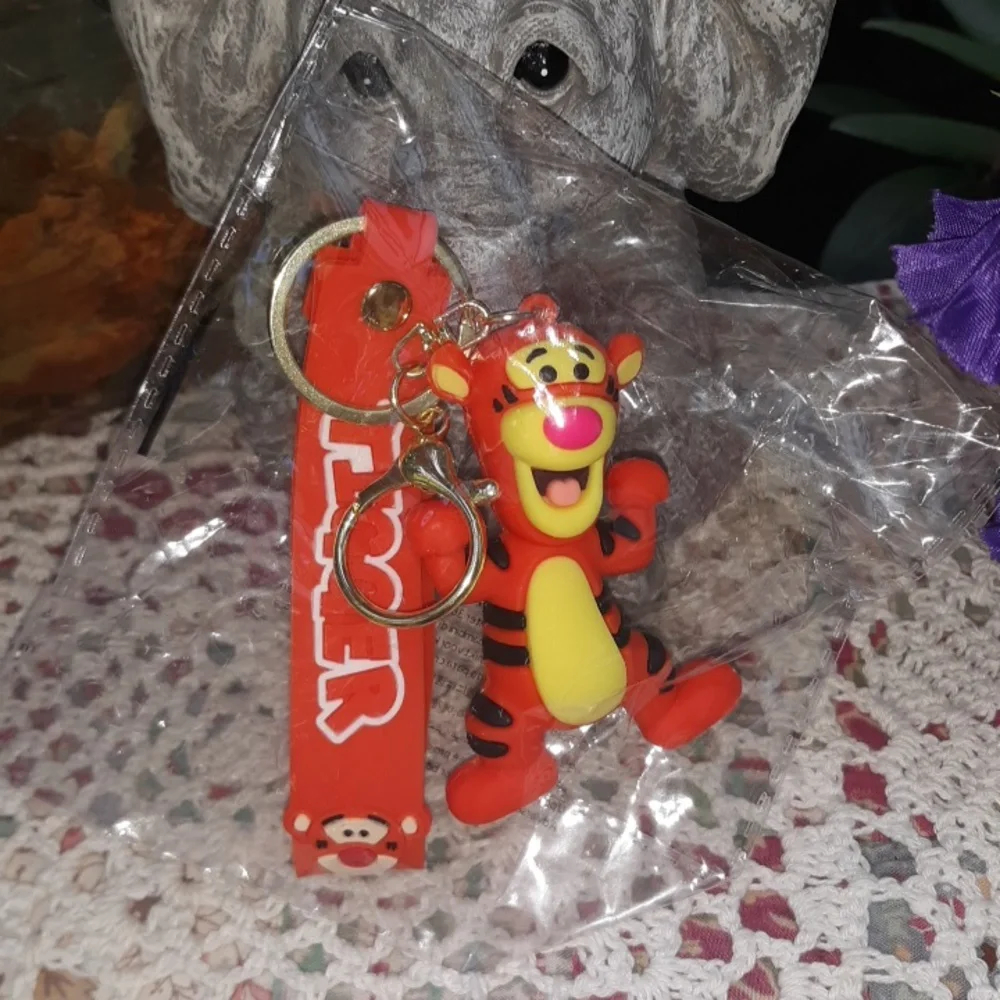 🆕DISNEY'S OFFICIALLY LICENSED TIGGER  KEYCHAIN